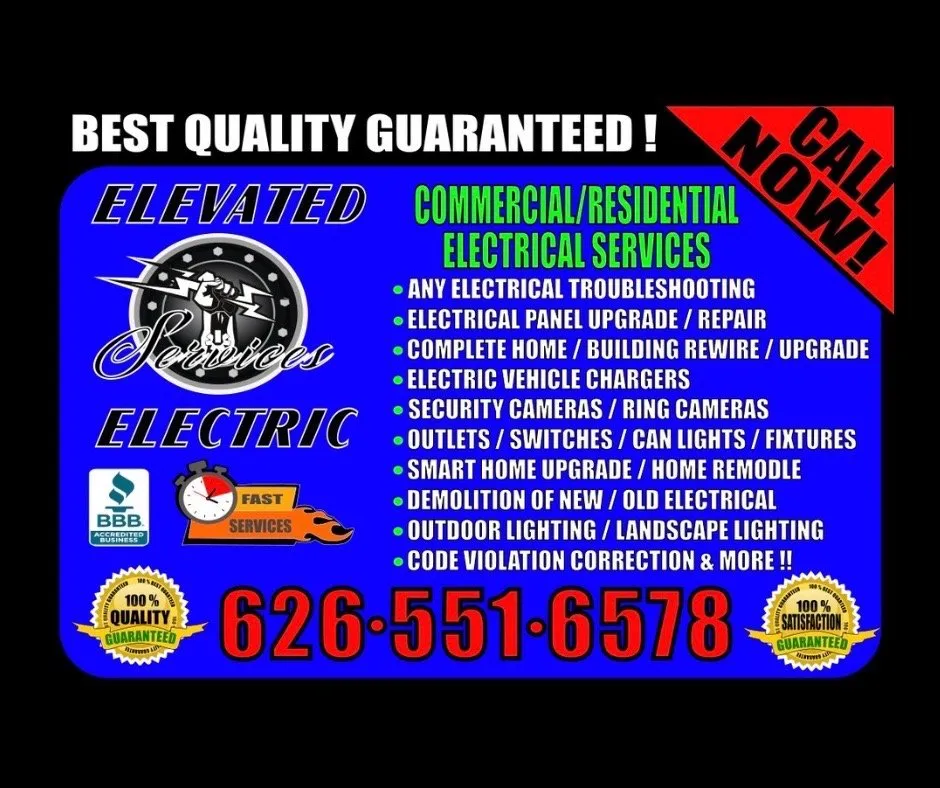 Affordable electrical repair service in City of Industry, CA - Elevated Electric Services