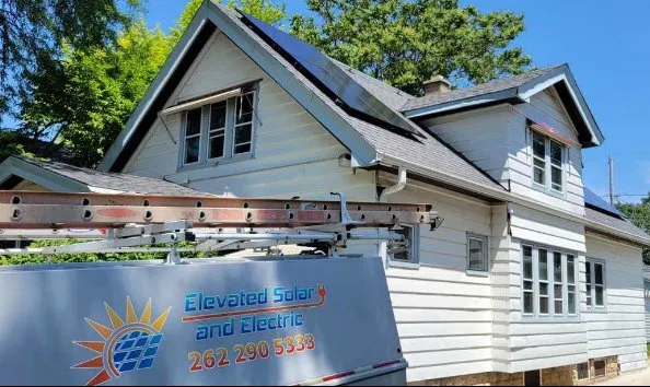 Slide of Elevated Solar and Electric