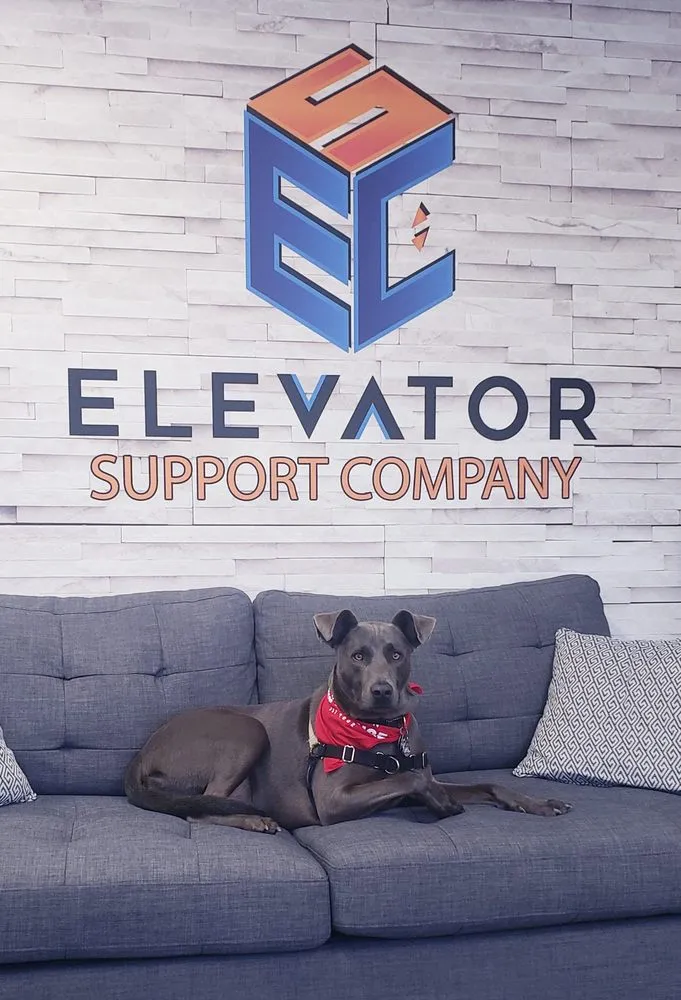 Slide of Elevator Support Company