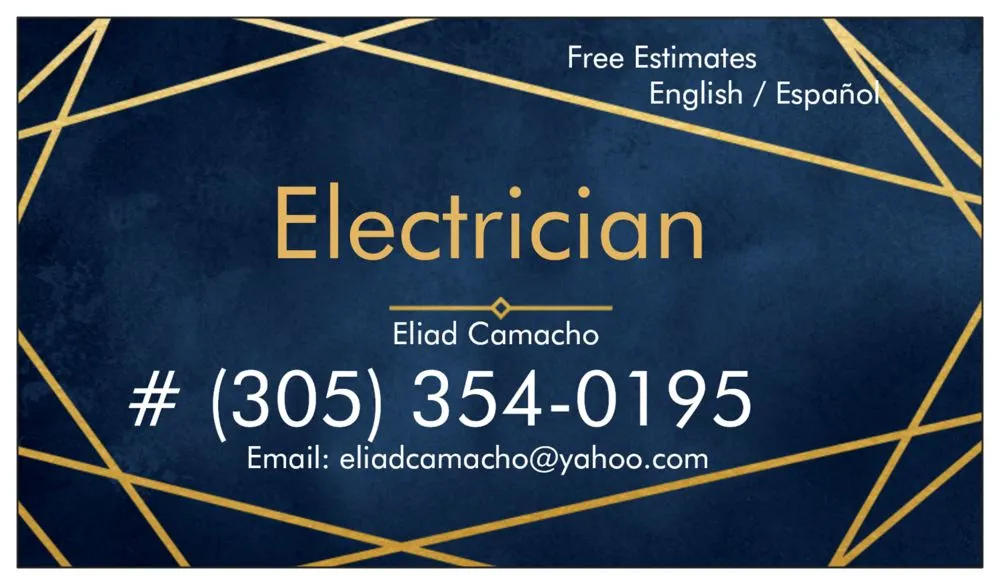 Slide of Eliad Camacho Electrical