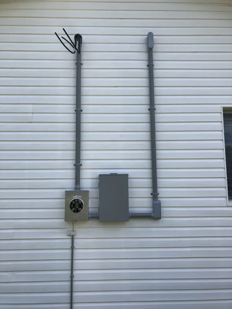 Reliable electrical service for homes in emergency electrical service, by