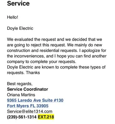 Elite Electrical Contractors Logo