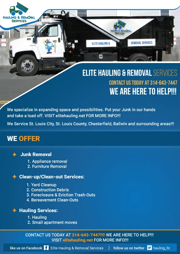 Slide of Elite Hauling & Removal Services