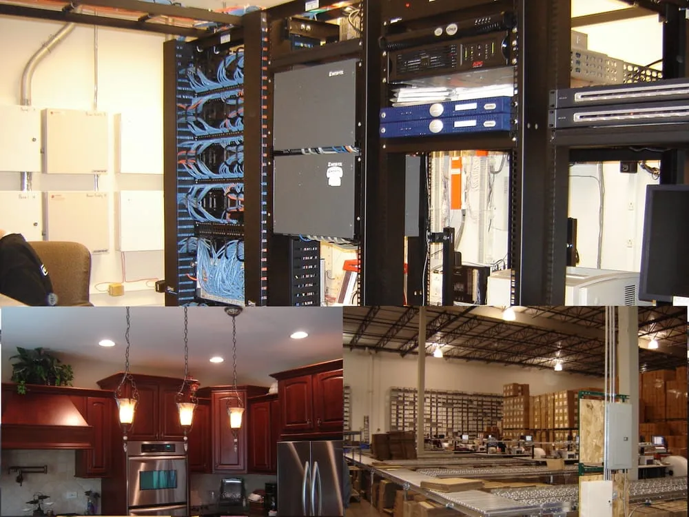 Reliable electrical service for homes in lighting installation, by