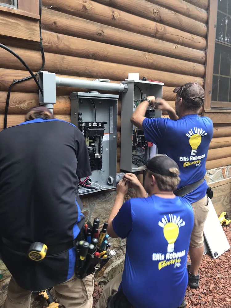 Slide of Ellis Robeson Electric