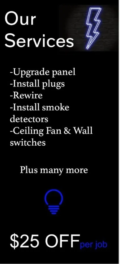 Slide of Elohim Electrical Services