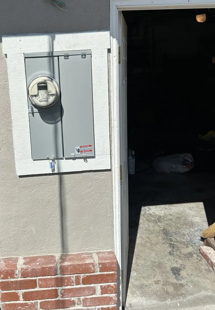 Licensed electrician providing panel upgrade in , 