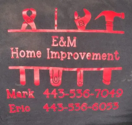 E&M Home Improvement Logo