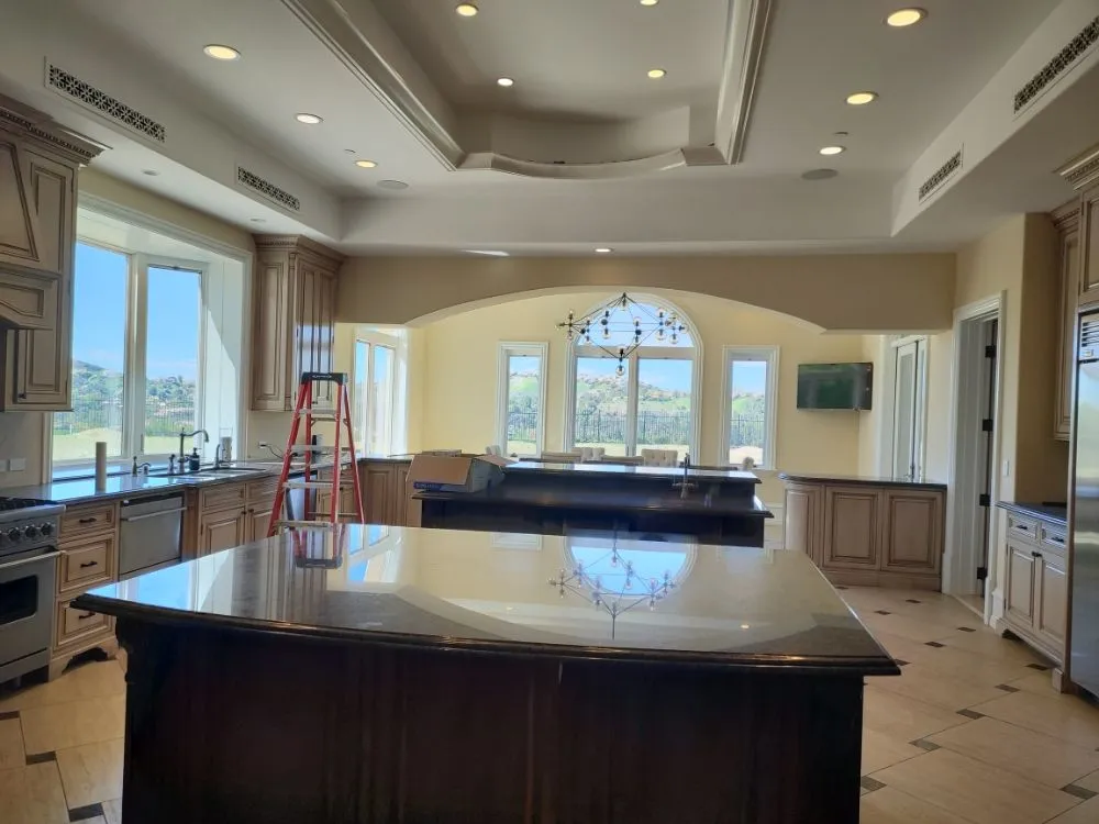 Licensed electrical service for homes in wiring installation,  by 