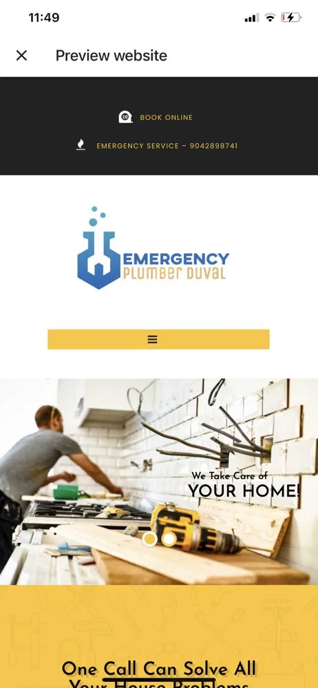 Slide of Emergency Plumber Duval