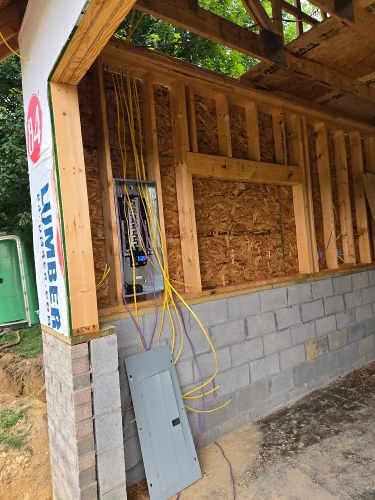 Professional electrician providing outlet and switch repair in ,