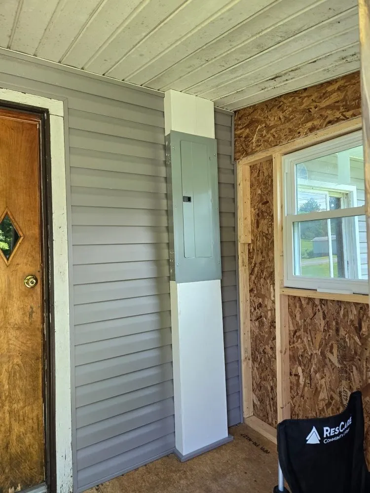 Expert electrical service for homes in lighting installation, by