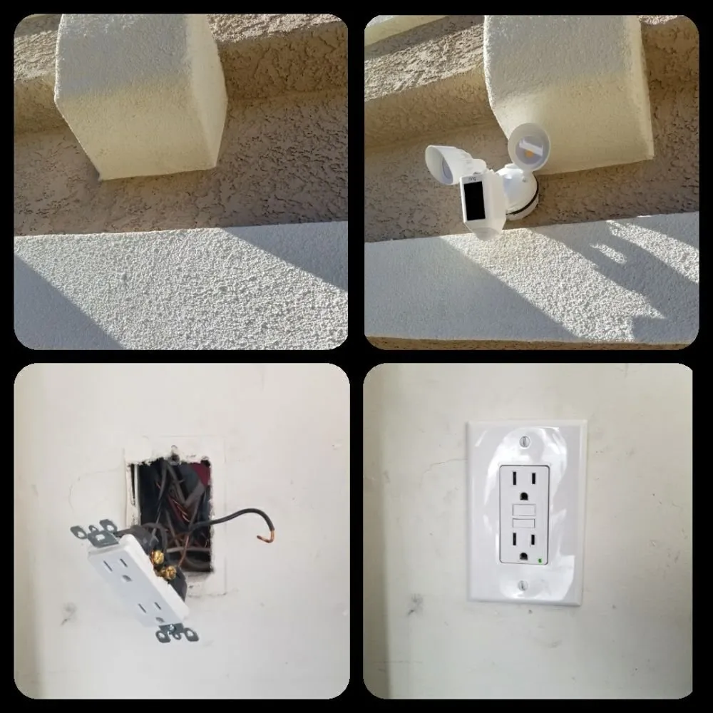Certified electrician providing outlet and switch repair in Las Vegas, NV - Empire Electric