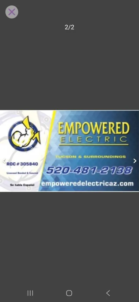 Slide of Empowered Electric
