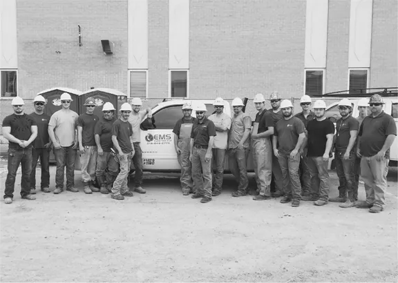 Slide of EMS Electric