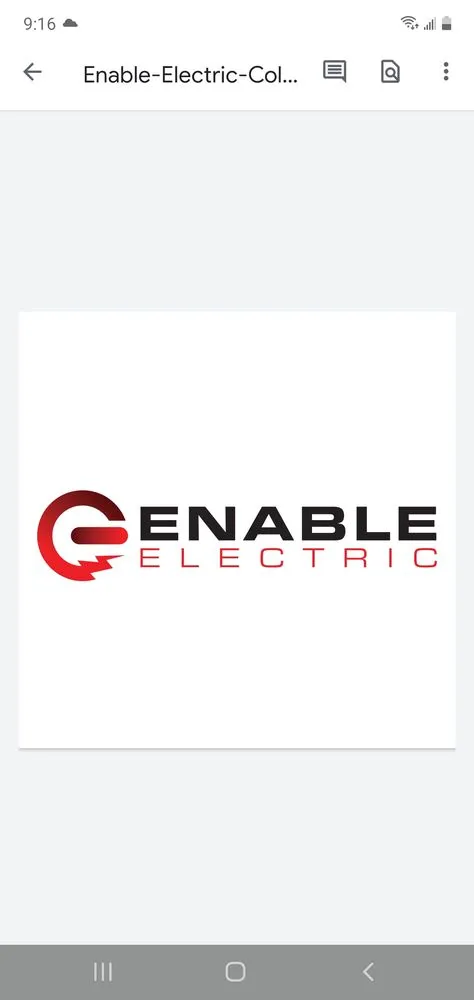 Slide of Enable Electric