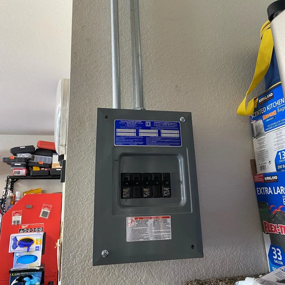 Slide of Energetic Licensed Electrician