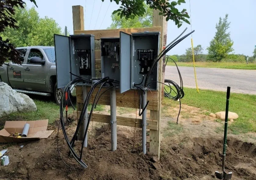 Slide of Energy Progress Electrical