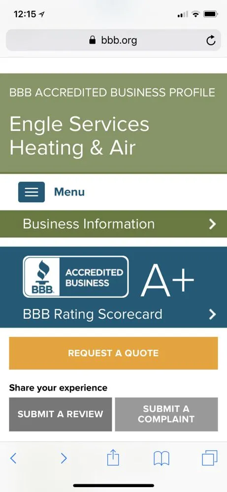 Emergency emergency electrical service experts serving ,  - Engle Services Heating & Air - Electrical - Plumbing