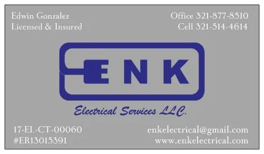 Slide of ENK Electrical Services