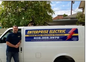 Slide of Enterprise Electric