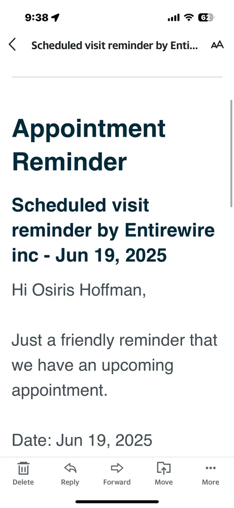 Slide of Entire Wire