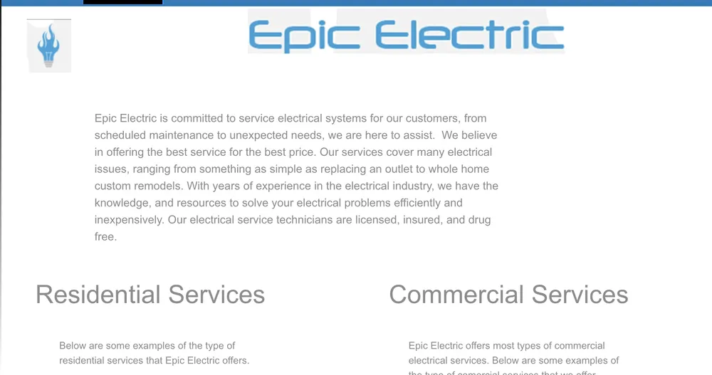 Slide of Epic Electric