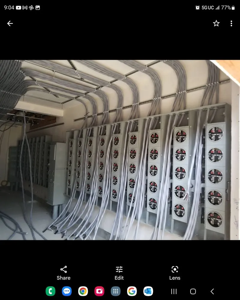 Professional electrical service for homes in lighting installation,  by 