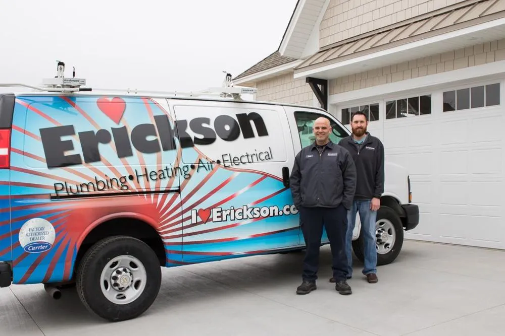 Slide of Erickson Plumbing, Heating, Air, Electrical