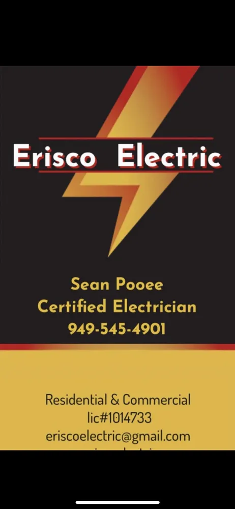 Slide of Erisco electric services