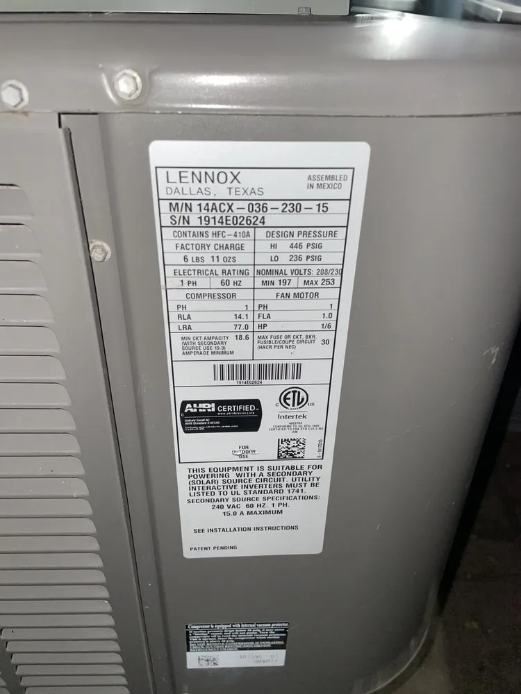 Slide of Ernesto AC services