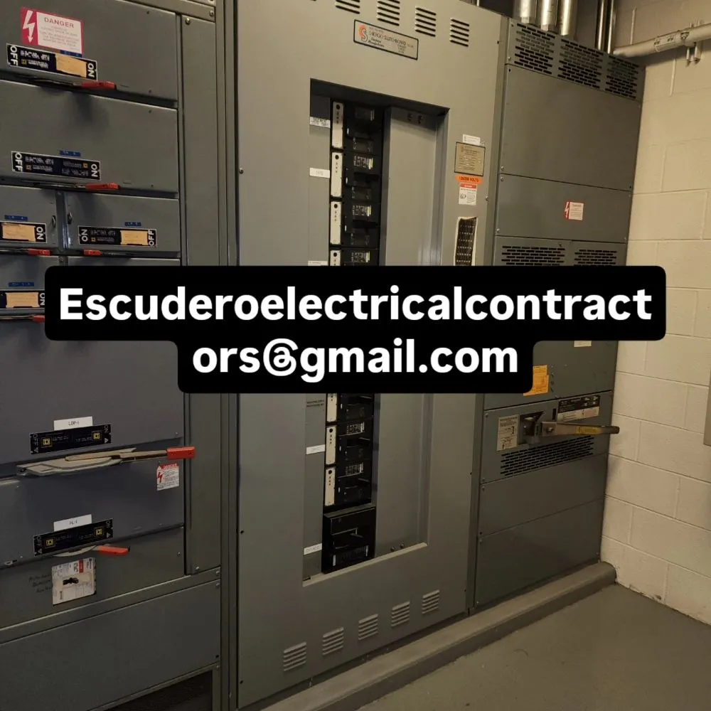 Slide of Escudero Electrical Contractors