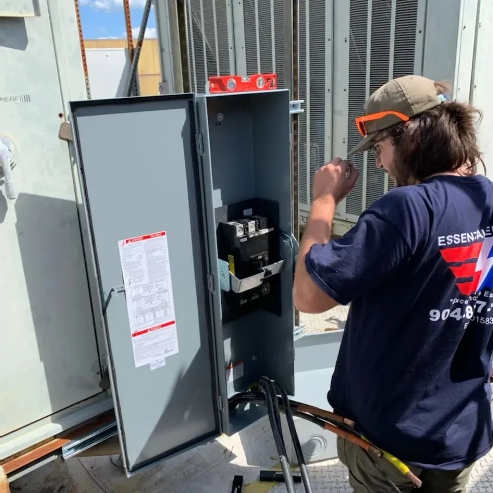 Slide of Essential Electric, Heating and Air