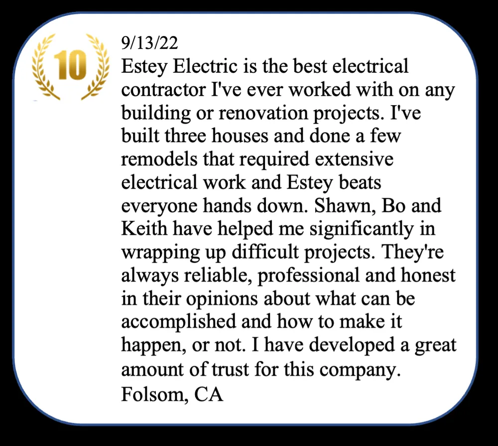 Slide of Estey Electric