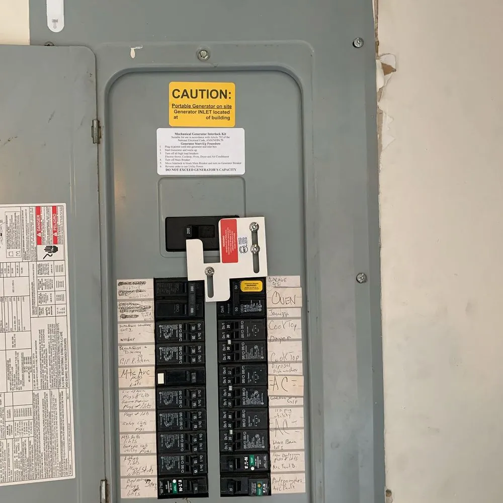 Slide of Ether Electrician Service