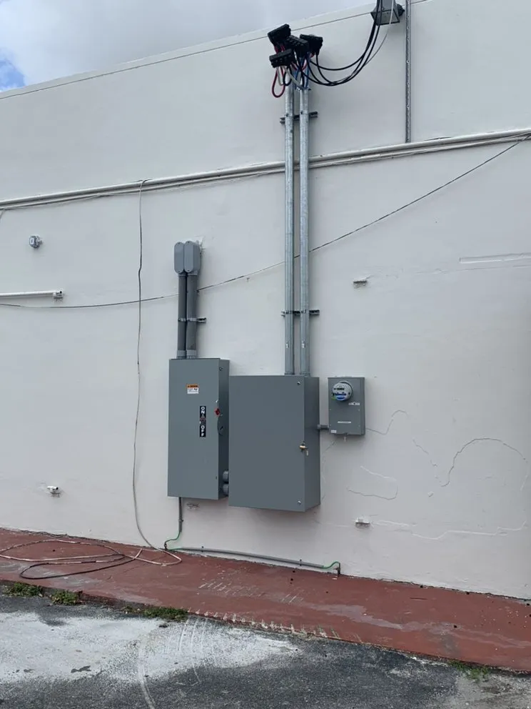 Slide of EU Electrical Contractor