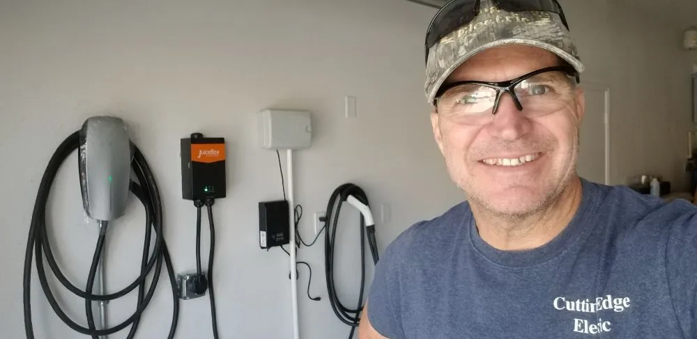 Slide of EV Car Chargers