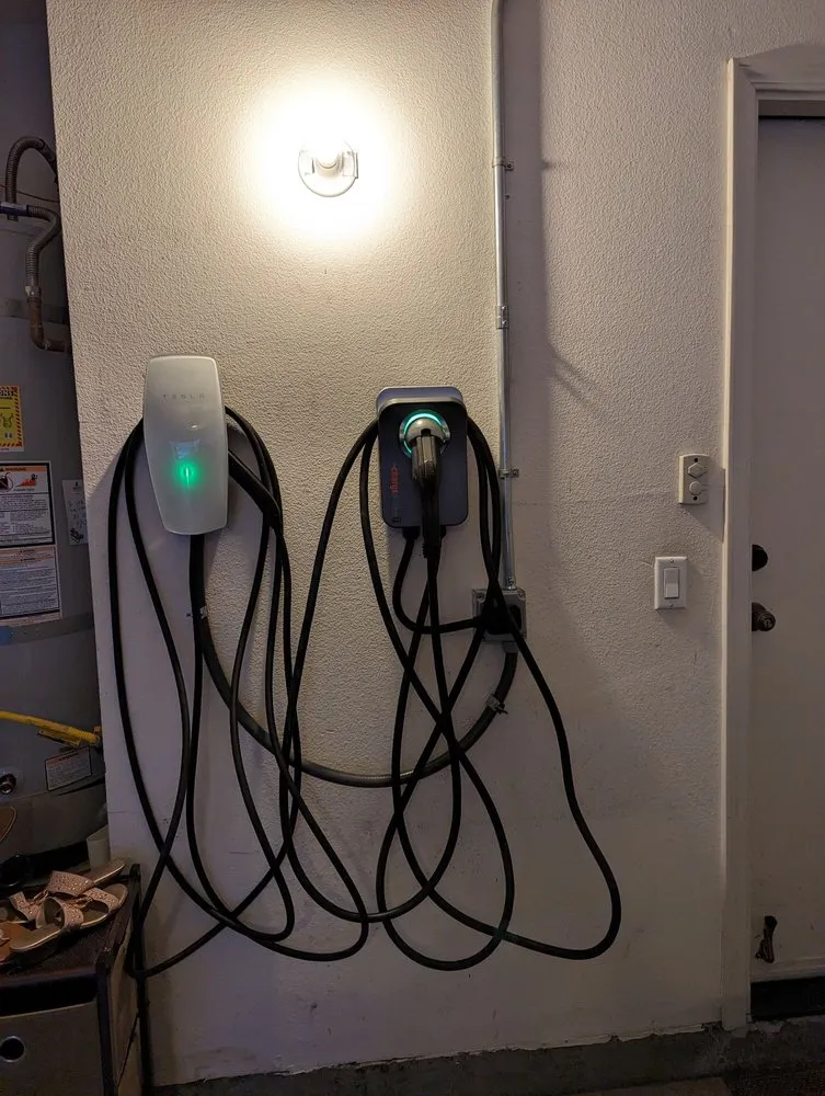 Slide of EV Car Chargers