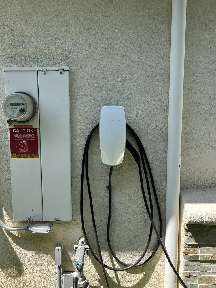 Slide of EV Car Chargers