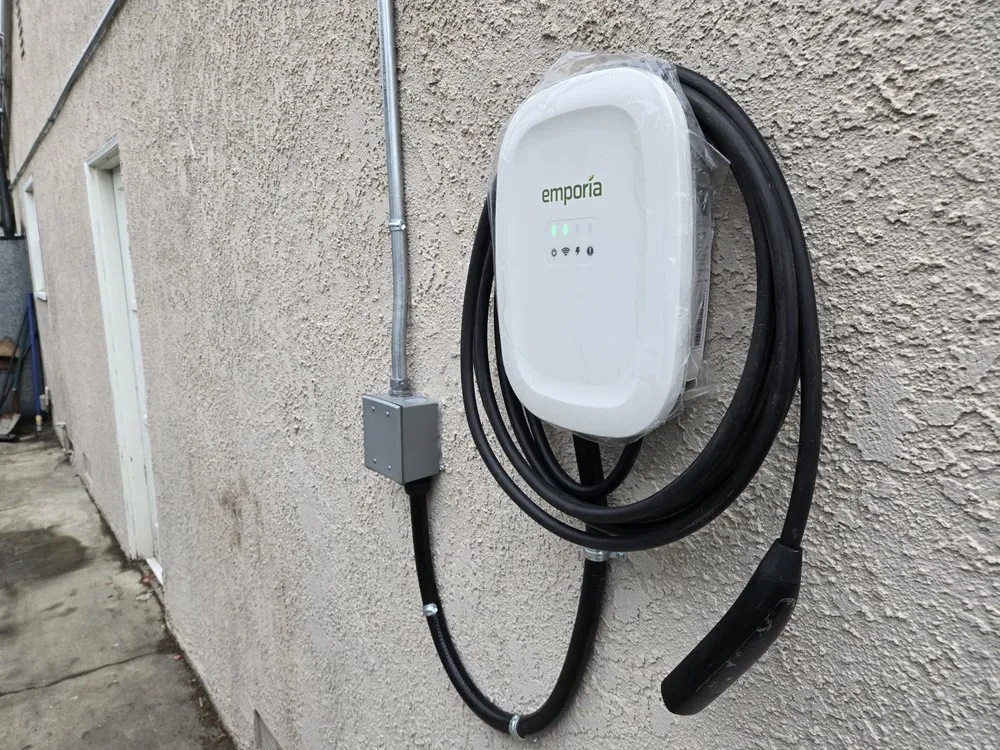 Slide of Ev Charger Installs