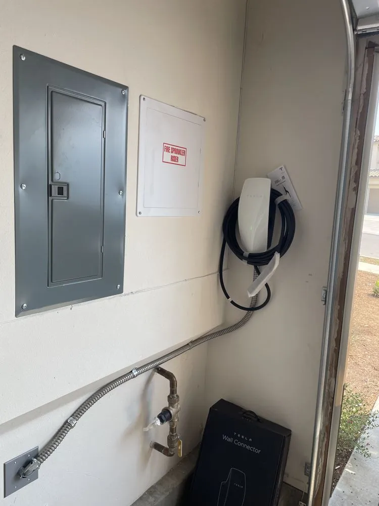 Slide of Ev Charger Installs