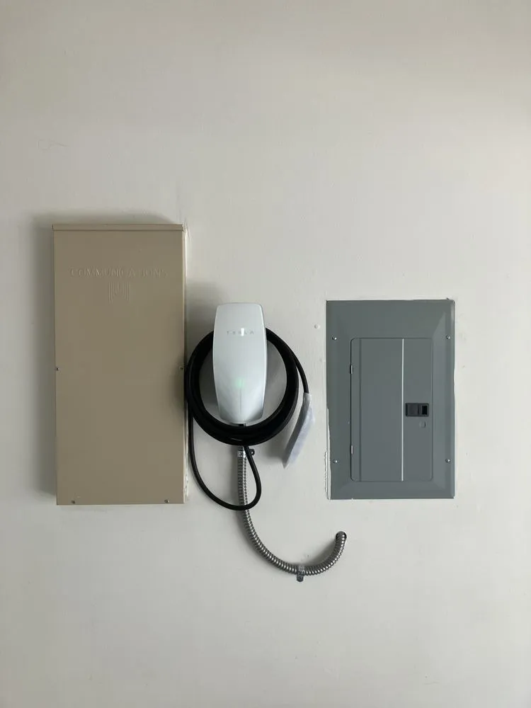 Slide of Ev Charger Installs