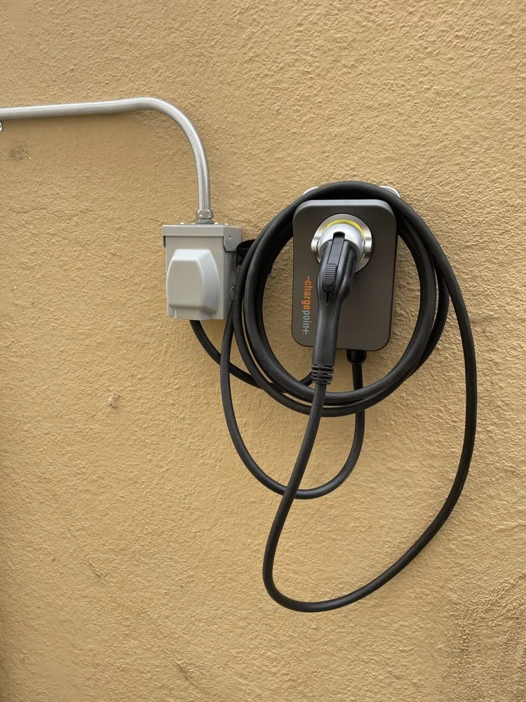 Slide of Ev Charger Installs