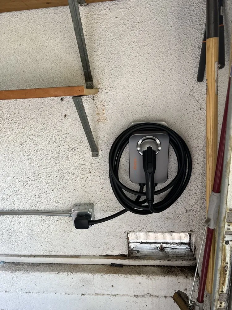 Slide of EV Charger Services