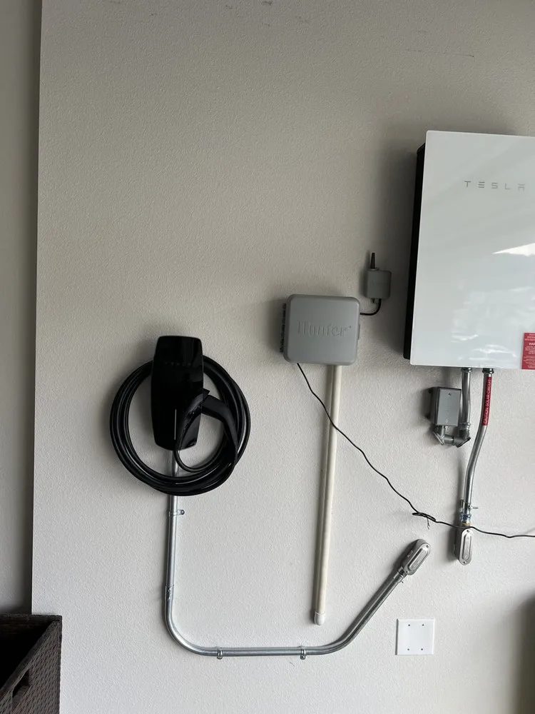 Slide of EV Charger Services