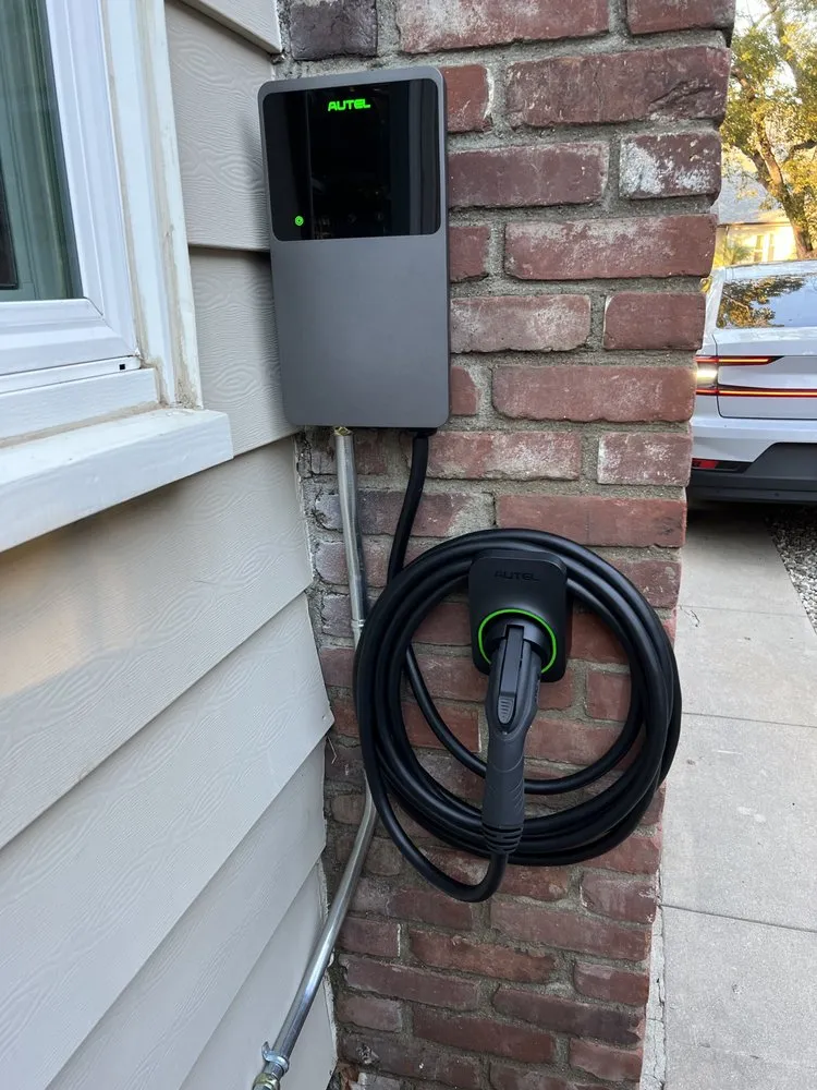 Slide of EV Charger Services
