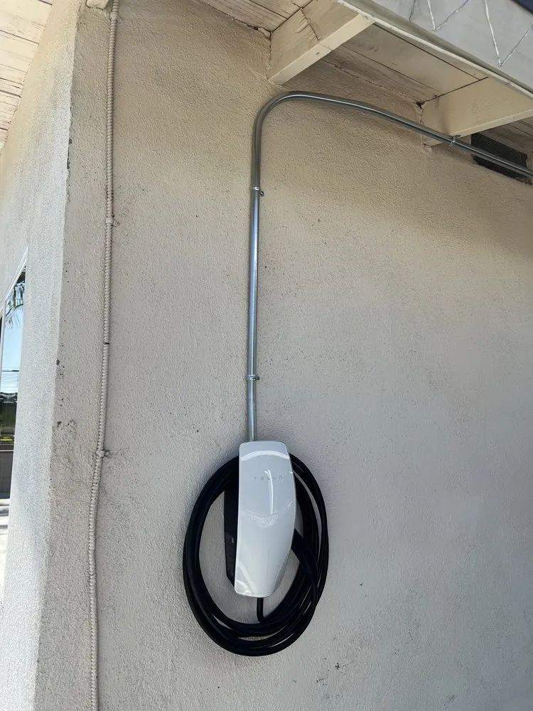 Slide of EV Charger Services