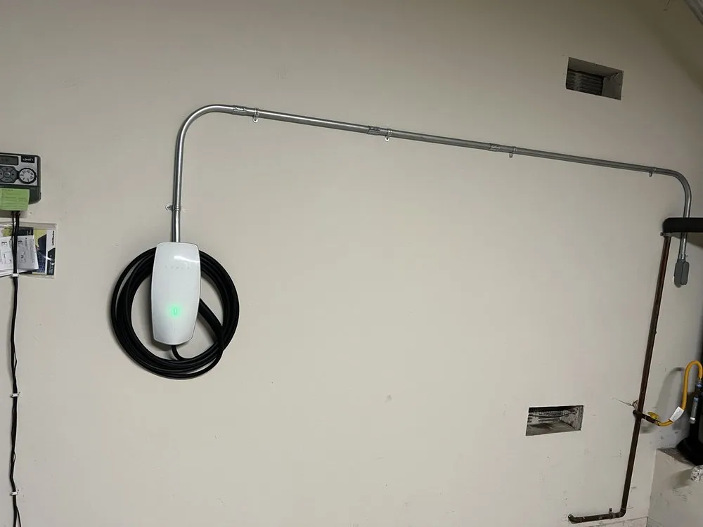 Slide of EV Charger Services