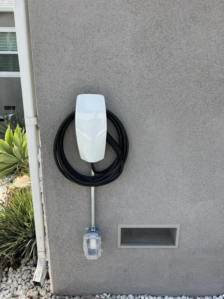 Slide of EV Charger Services