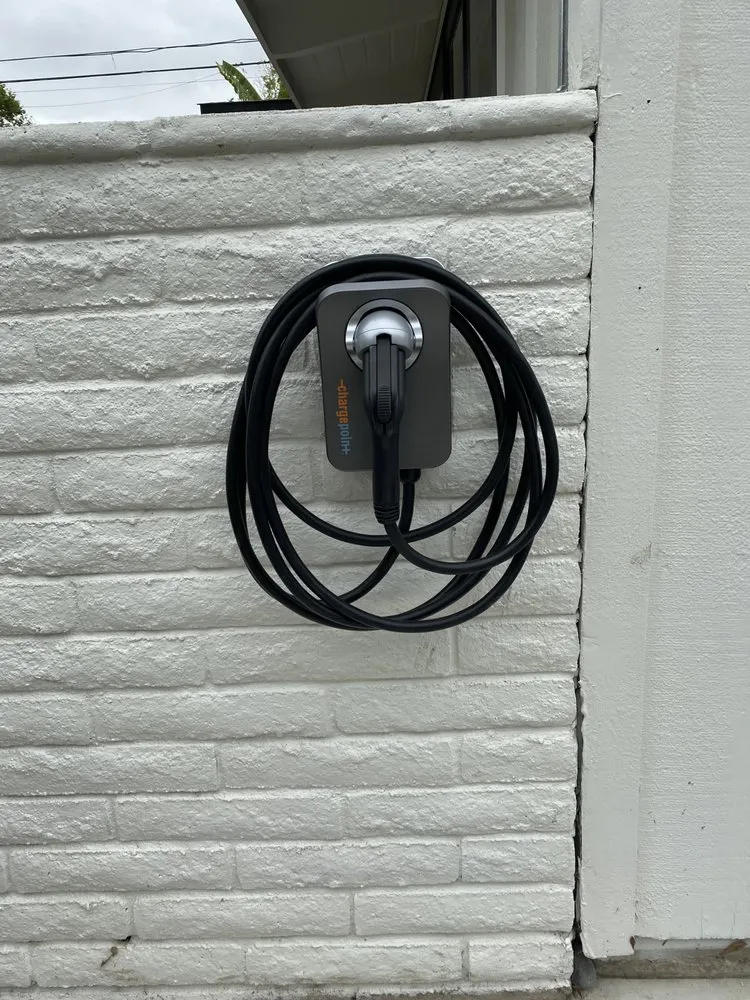 Slide of EV Charger Services